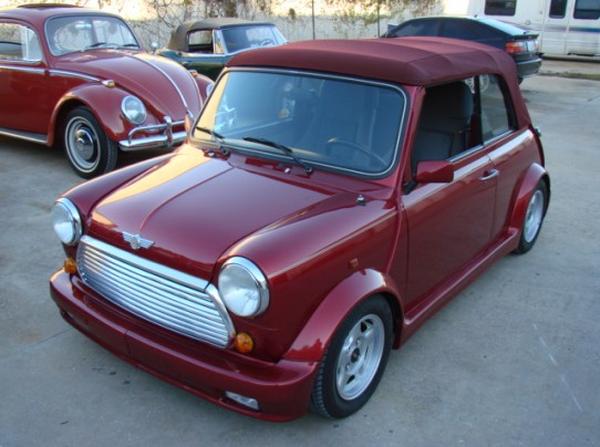 Here is a fun little Mini Cooper that gets attention wherever you go